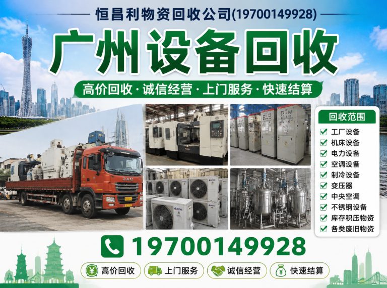 黄埔区恒昌利物资回收公司展示图