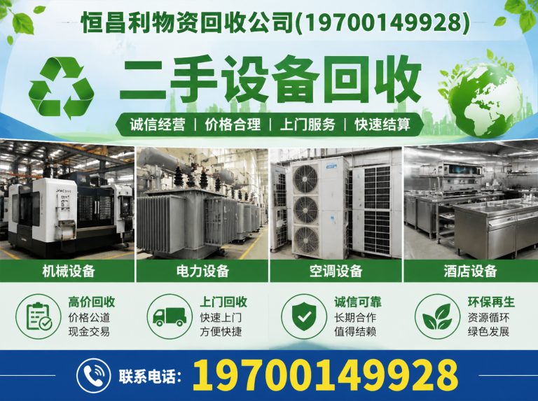 黄埔区整厂打包回收展示图